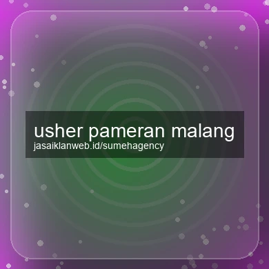 Usher Pameran Malang