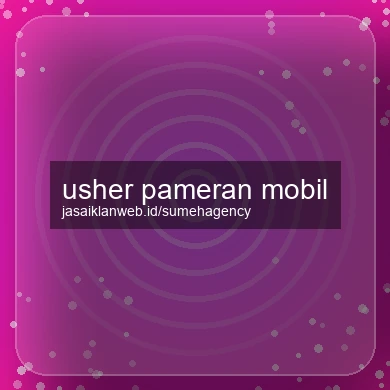 Usher Pameran Mobil