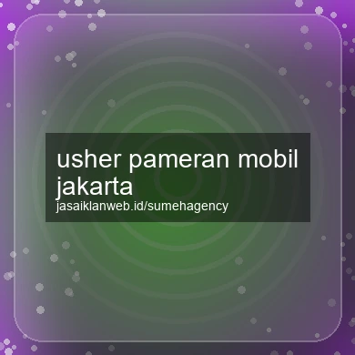 Usher Pameran Mobil Jakarta