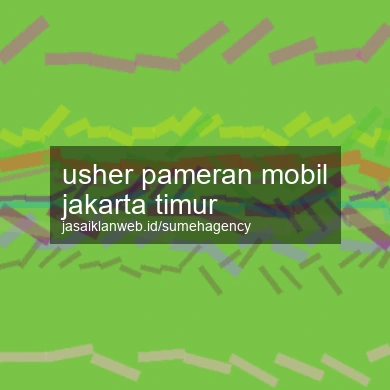 Usher Pameran Mobil Jakarta Timur