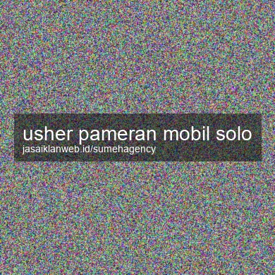 Usher Pameran Mobil Solo