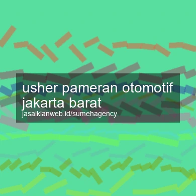 Usher Pameran Otomotif Jakarta Barat