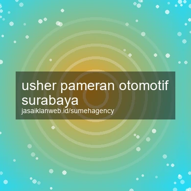 Usher Pameran Otomotif Surabaya