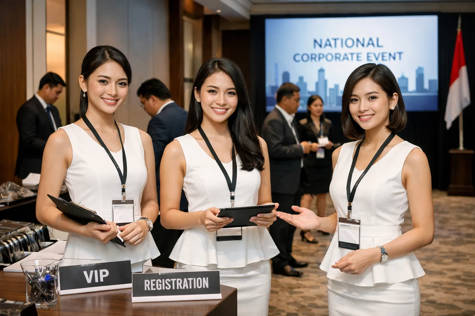 agency usher spg profesional melayani event korporat di Jakarta